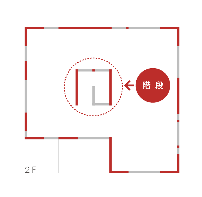 2F 間取り写真